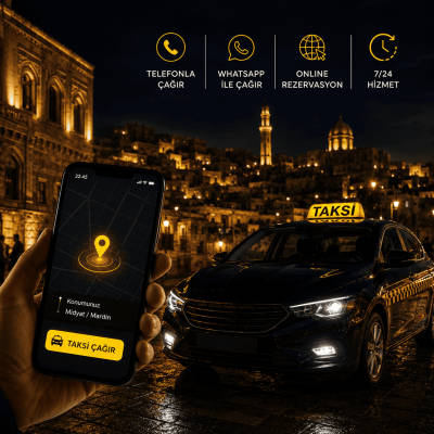 Midyat’ta En Hızlı Taksi Nasıl Çağrılır